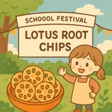 理科大産のレンコンチップス