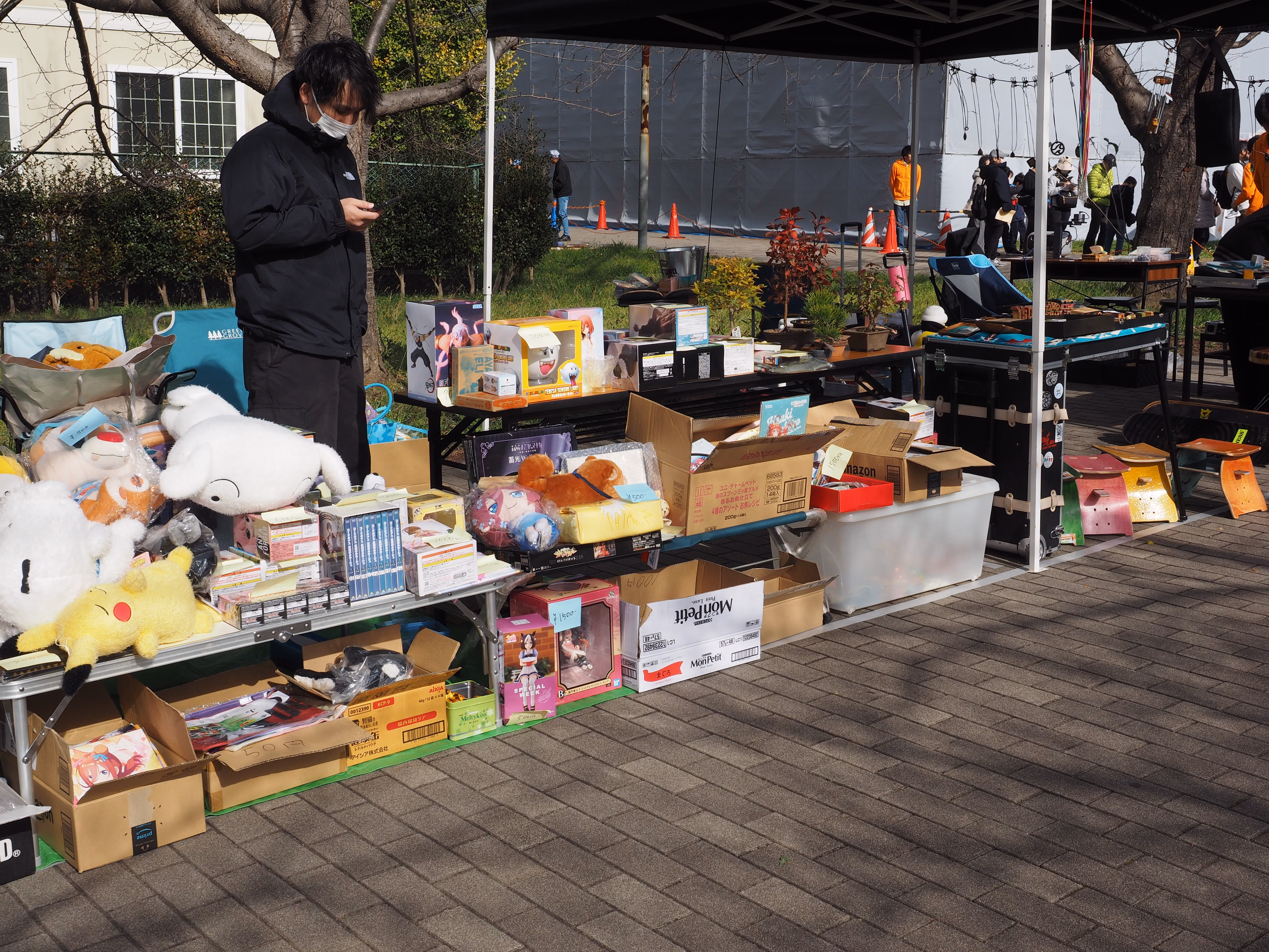 フリーマーケットの画像